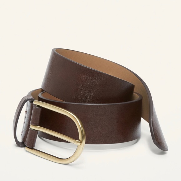 OLD NAVY Faux-Leather D-Ring‎ Belt - Picture 1 of 1